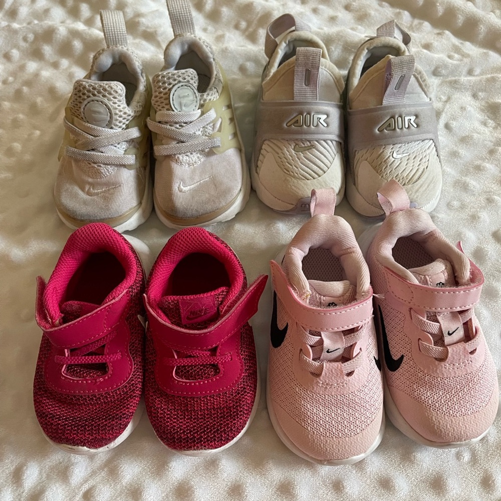 Bundle of Size 4C Nike Sneakers